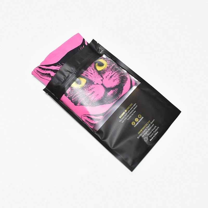 Custom mylar bags with clear window