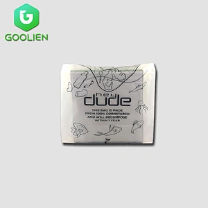 Corn starch biodegradable Vest bag