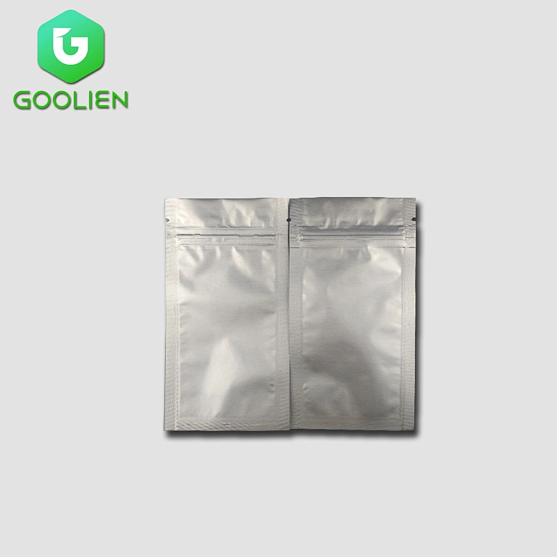 Self-sealing frosted aluminum foil bag moisture proof compound plastic bag customizable colors ziplock bag