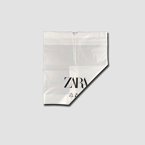 Customized small transparent plastic drawstring bag with string