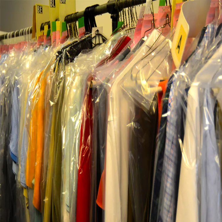 transparent garment bags