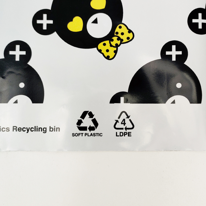 recyclable LDPE courier bags