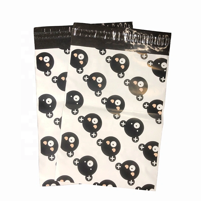Recyclable LDPE courier bags bear ziplock plastic bag  custom courier plastic bags