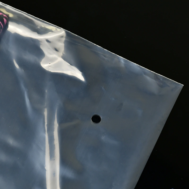 Custom biodegradable frosted plastic slider ziplock bags