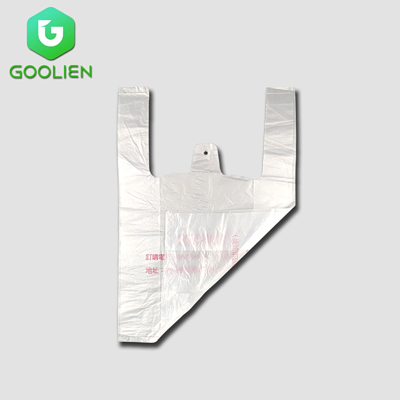 Corn starch biodegradable Vest bag