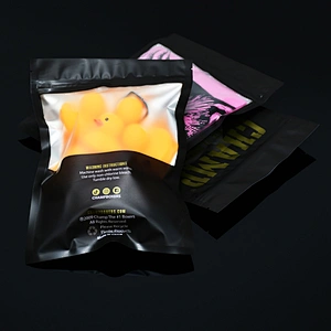 Custom mylar bags with clear window