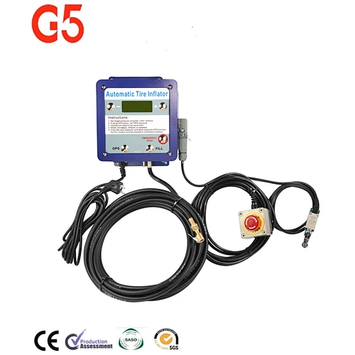 Wall-Mounted Automatic Digital Tyre Inflator for Safety Inflation Cage