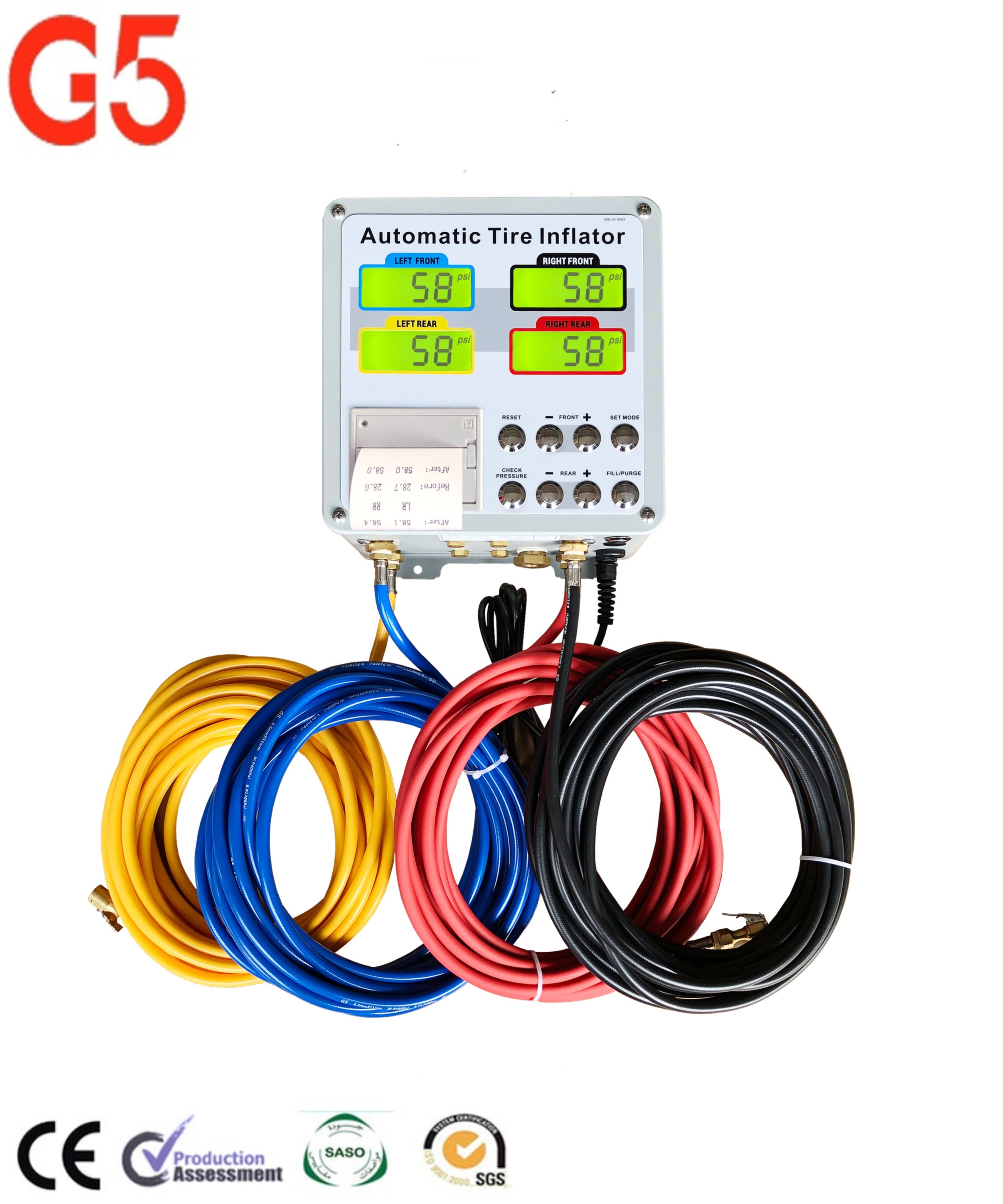 Wall mounted automatic air pump