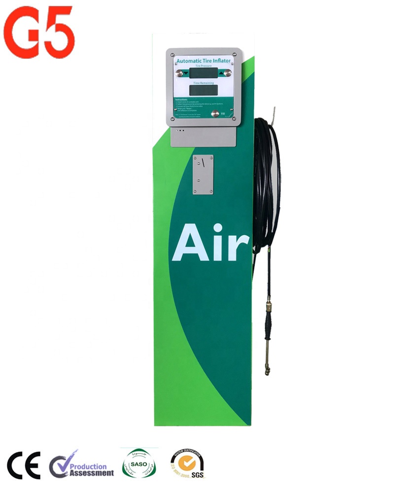 Coin Operated Tyre Air Filling Vending Machines Motorcycle Tire Inflators Air Compressor mquina de monedas para inflar neumticos