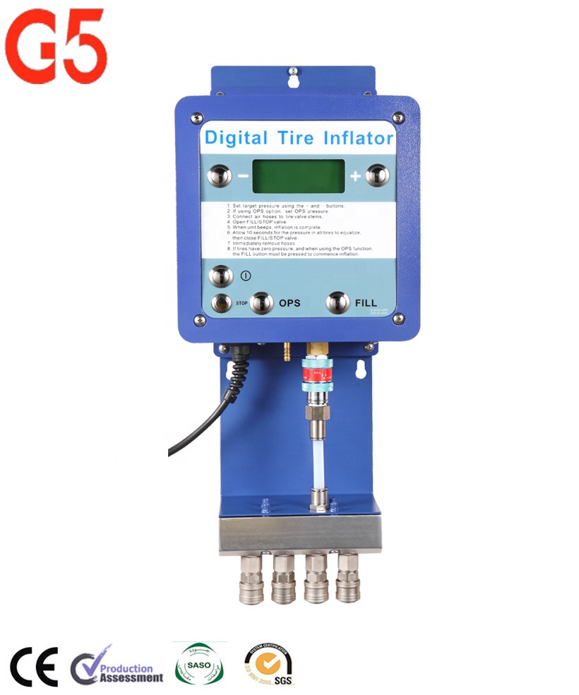 garage air inflator gauges vehicle wall mount digital tire inflator for tyre repair shop guangdong machine truck tires bus parts