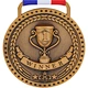  medallas de estaño antiguas