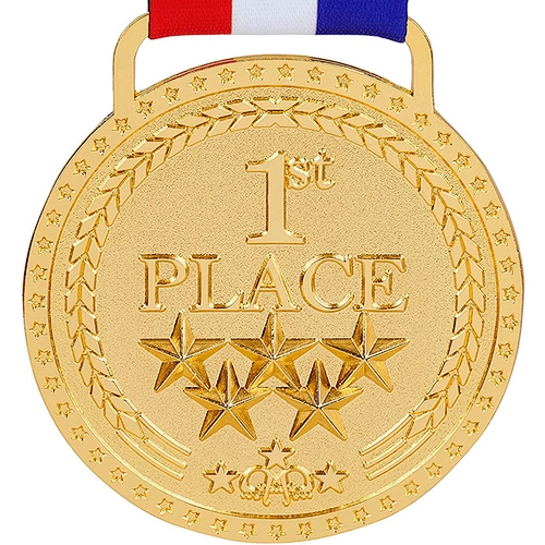 Medalla de oro 5 estrellas por el primer lugar