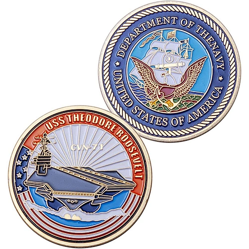  moneda de desafío de la marina