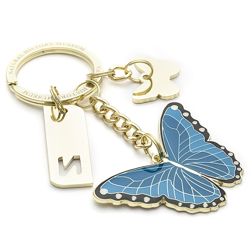 Llavero de mariposa personalizado Llavero de metal llavero personalizado