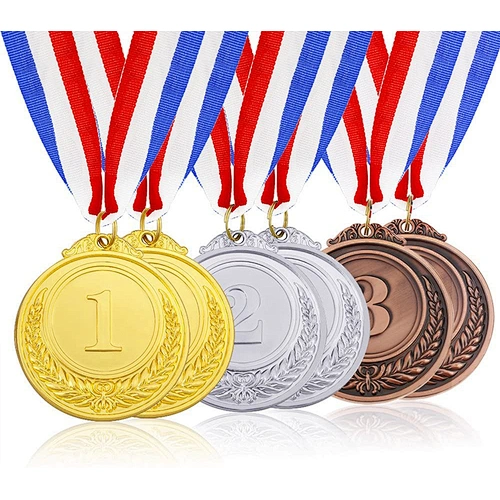  medalla de esmalte de aleación de zinc