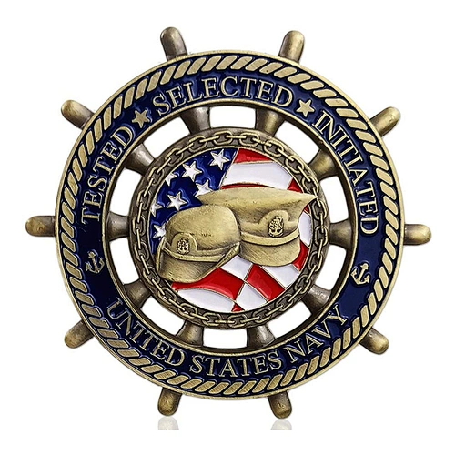 Rope Edge Challenge Coin