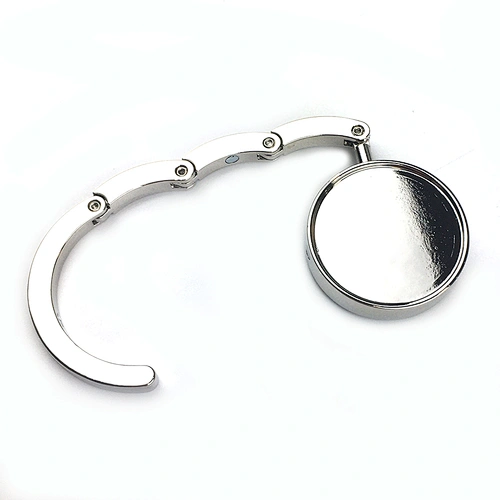 A large number of manufacturers wholesale custom blank metal logo bag hangers