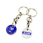 metal enamel token coin keychain