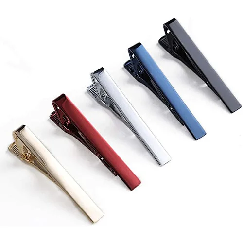 Metal tie clip