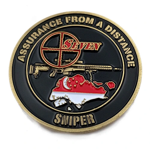 Personalised Custom logo 3D Gold Plated Black Enamel Engraving Navy Souvenir Enamel Coin Manufacturer Police Military Challenge Coins