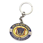 metal coin keychain