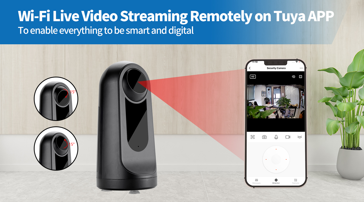 Eleshine HD 1080P Wi-Fi Pet Camera with Laser Tease TY015 Tuya WiFi pet camera pet monitoring or indoor security application image 9