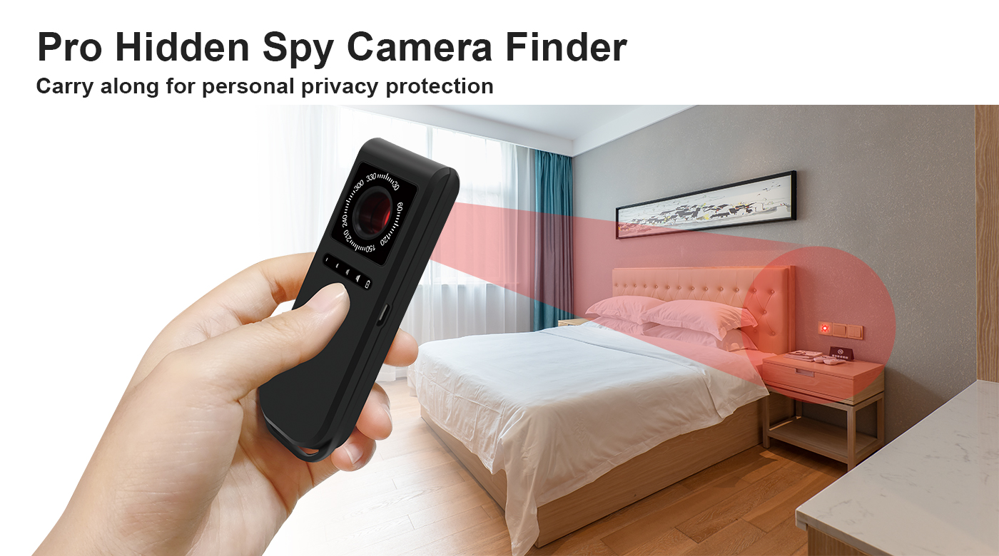 Eleshine Anti-Spy Hidden Camera Finder DE01 hidden camera finder GPS tracker detection scenario image 5