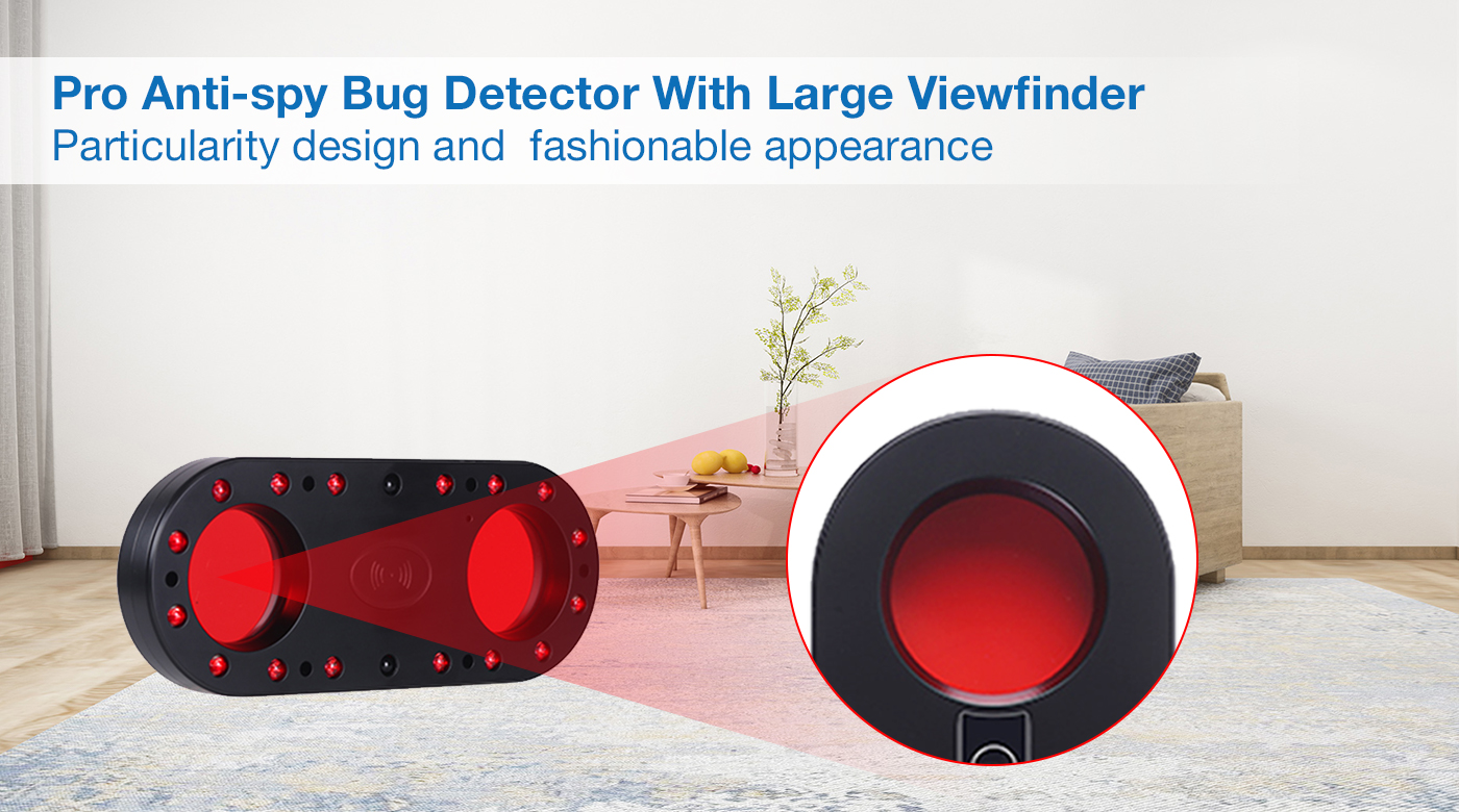 Eleshine Anti Spy RF Bug Detector DE010-1 RF bug detector privacy protection inspection application image 6