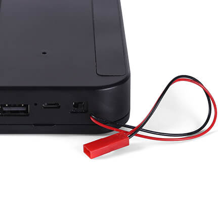 Eleshine Portable Universal Battery Box BA01 portable camera battery box installation and setup detail
