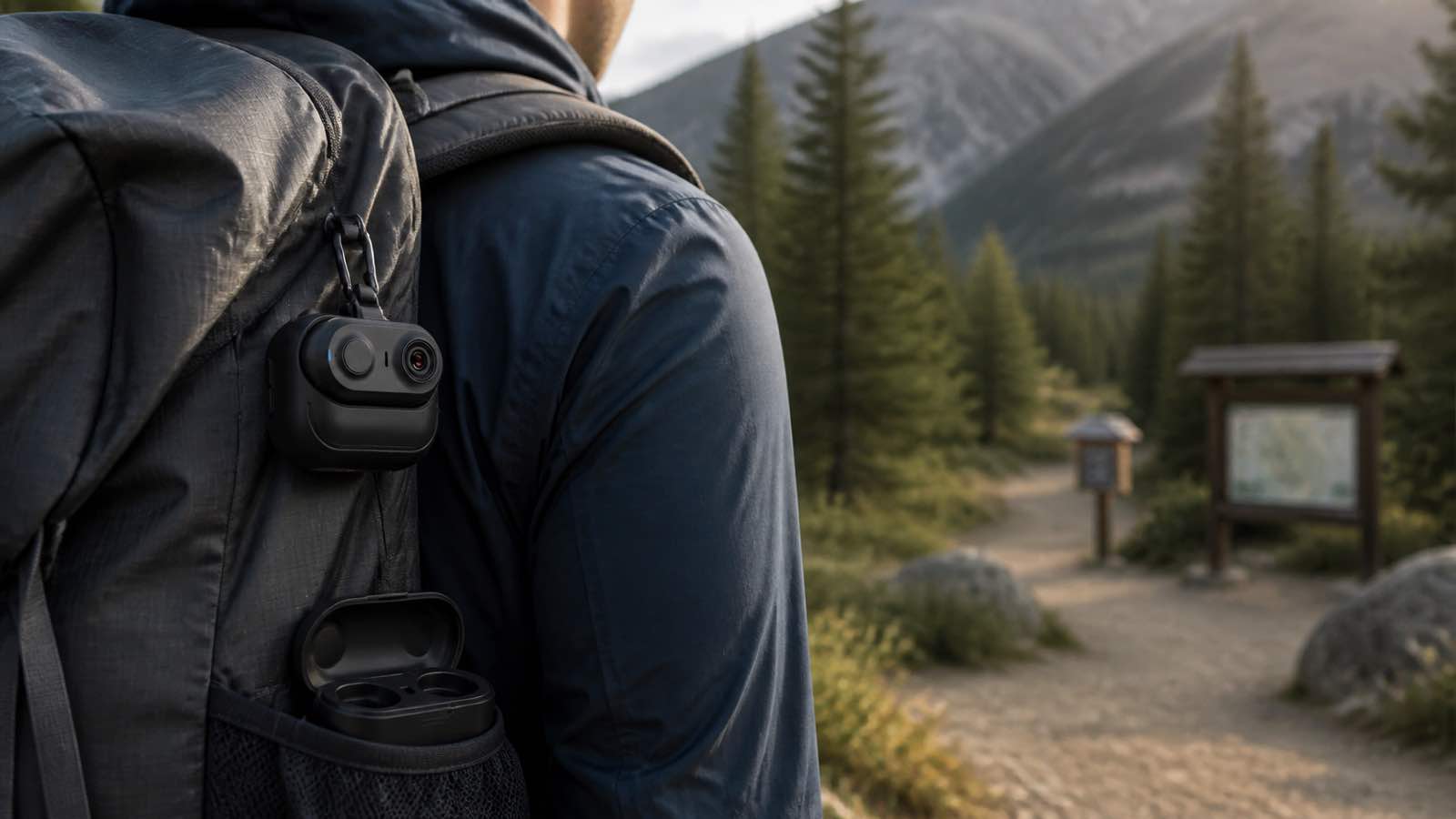 S100 split-body POV camera sample evaluation for outdoor, travel-electronics and creator-gear retailers