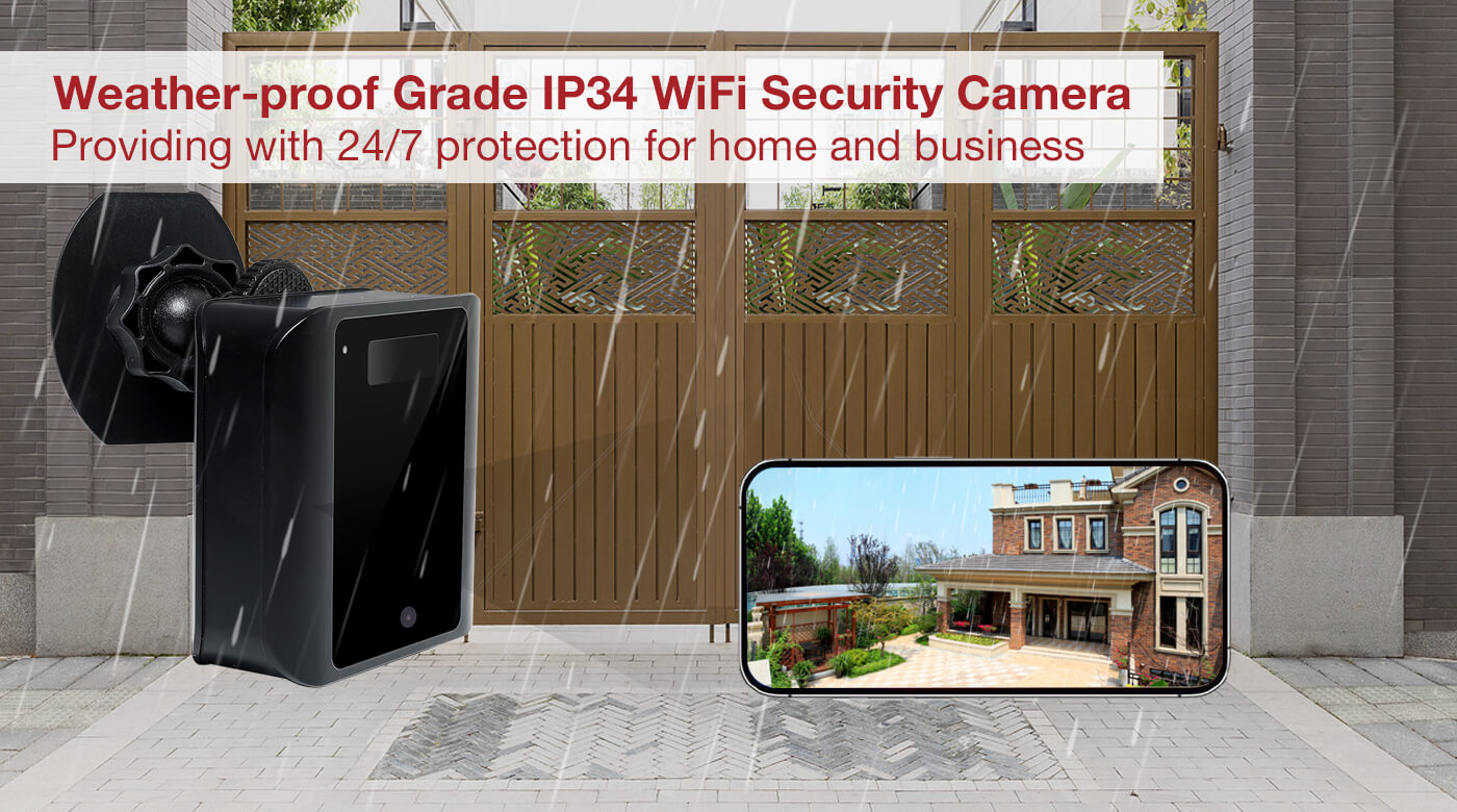 Eleshine Outdoor Long Standy Wi-Fi Security Camera LS016 outdoor long standby WiFi camera micro SD storage and loop recording detail image 9