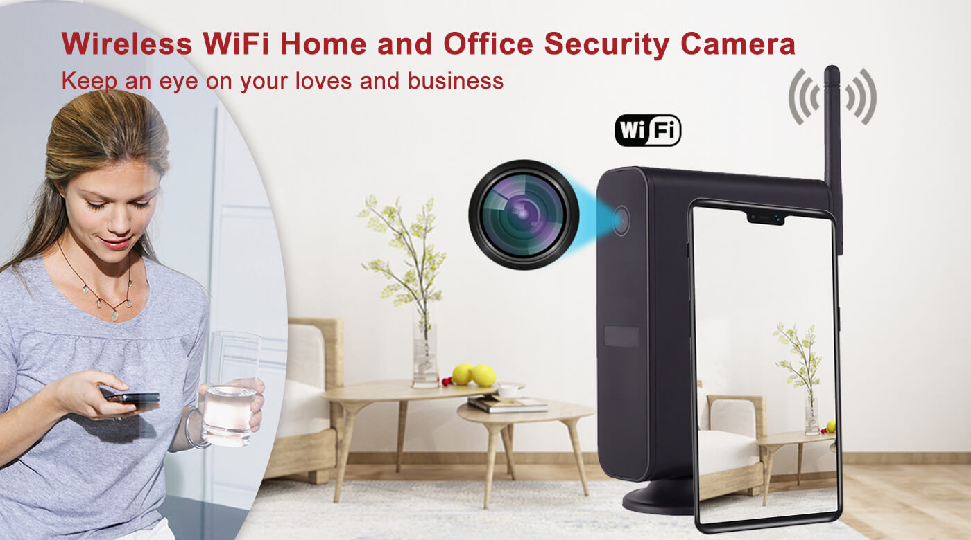 PIR 1-2 Years Standby Dummy Router Wi-Fi Camera