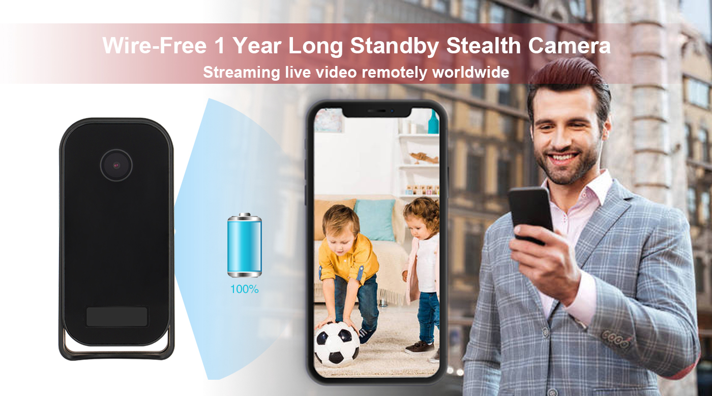 Eleshine WiFi Wireless Camera PIR 180 Days Standby Time LS007 PIR long standby WiFi camera hidden camera design and product detail image 7