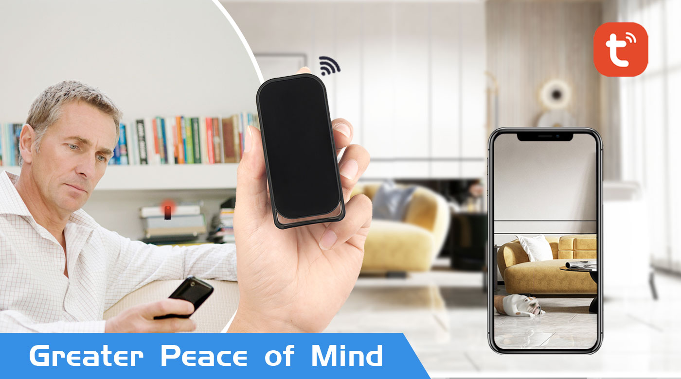 Eleshine WiFi Security IP Camera TY007 Tuya WiFi security camera hidden camera product view image 4