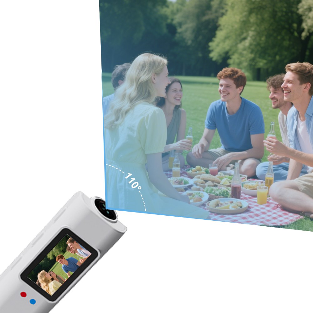 Eleshine WiFi FPV Glasses Camera S110 FPV glasses WiFi camera hands-free recording product view image 6