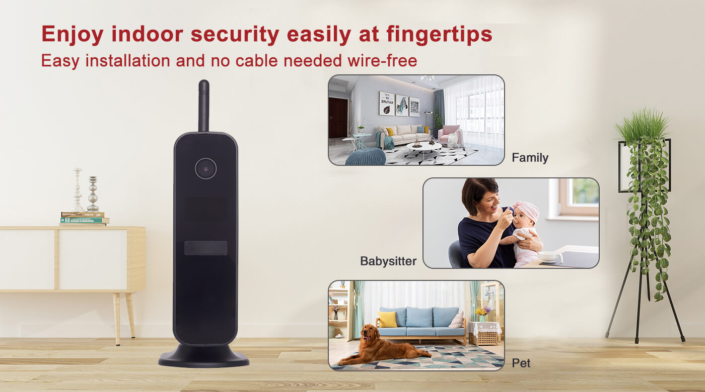 PIR 1-2 Years Standby Dummy Router Wi-Fi Camera