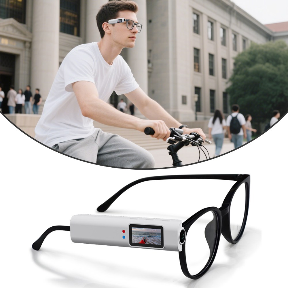 Eleshine WiFi FPV Glasses Camera S110 FPV glasses WiFi camera outdoor riding camera application image 5