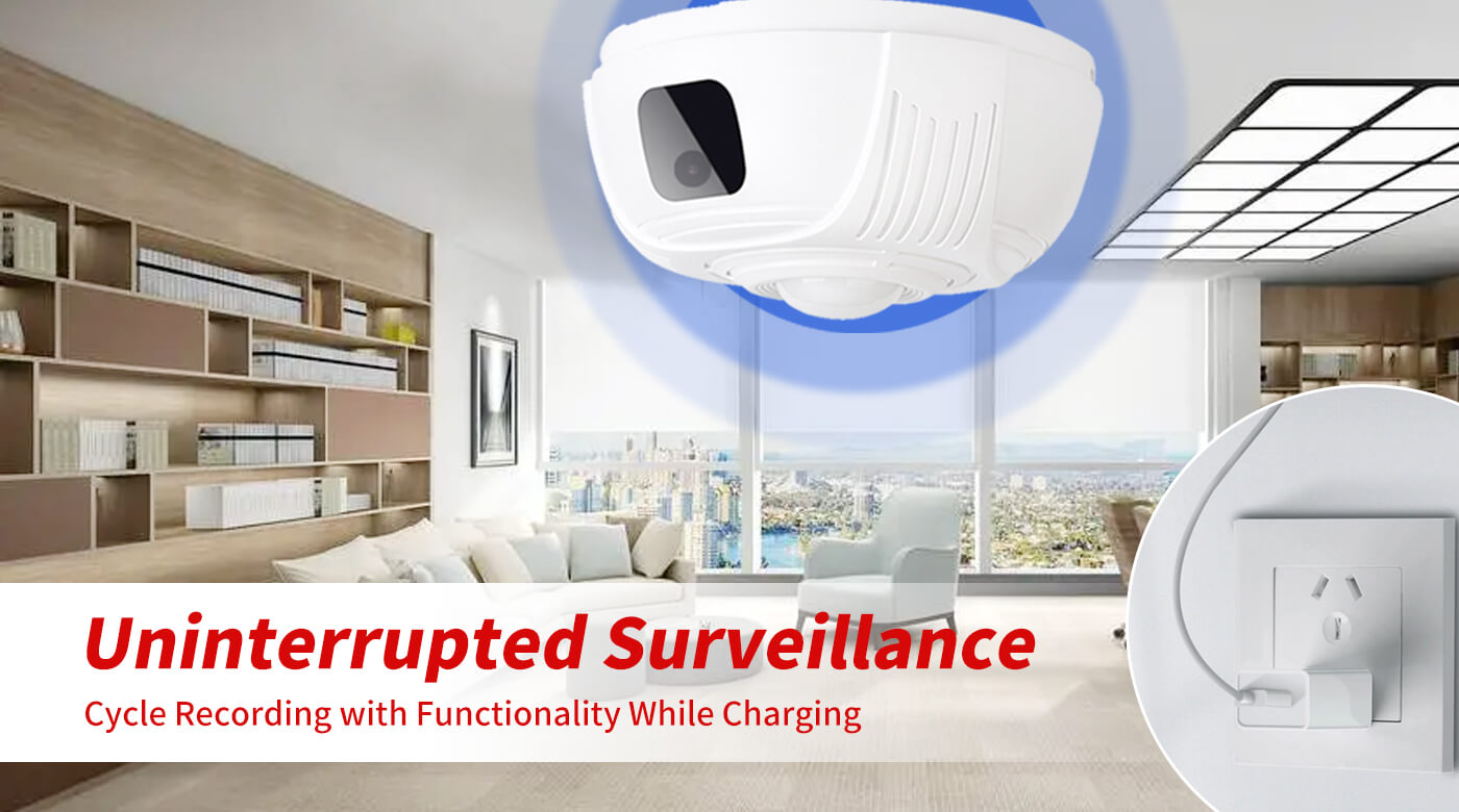 Tuya WiFi Security Camera Dummy Smoke Detector