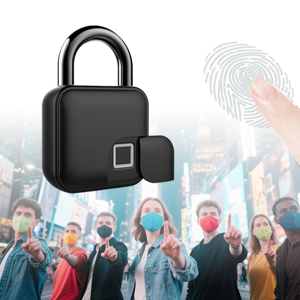 Fingerprint Smart APP Padlock