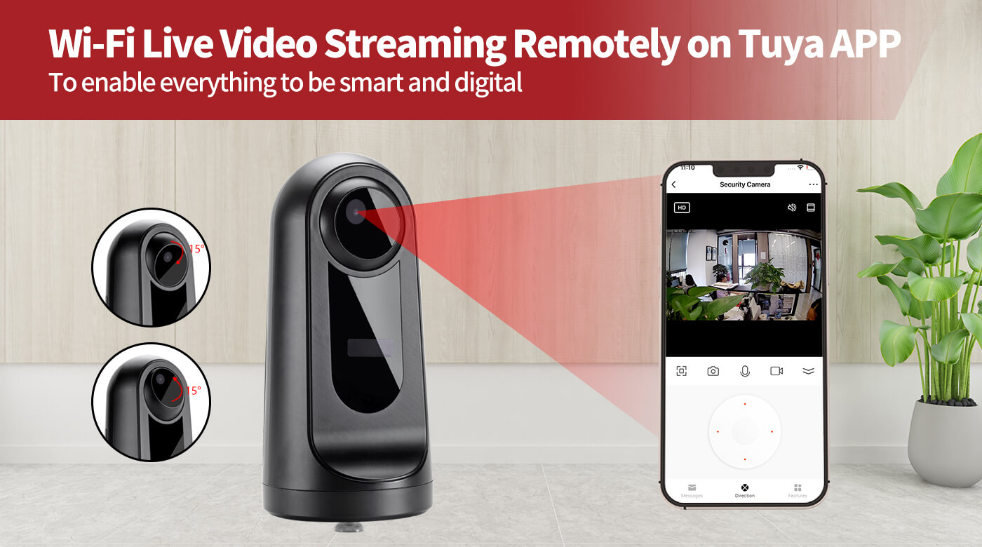 Eleshine HD 1080P Long Standby Wi-Fi Security Camera LS019 long standby battery WiFi camera weatherproof outdoor installation scenario image 6