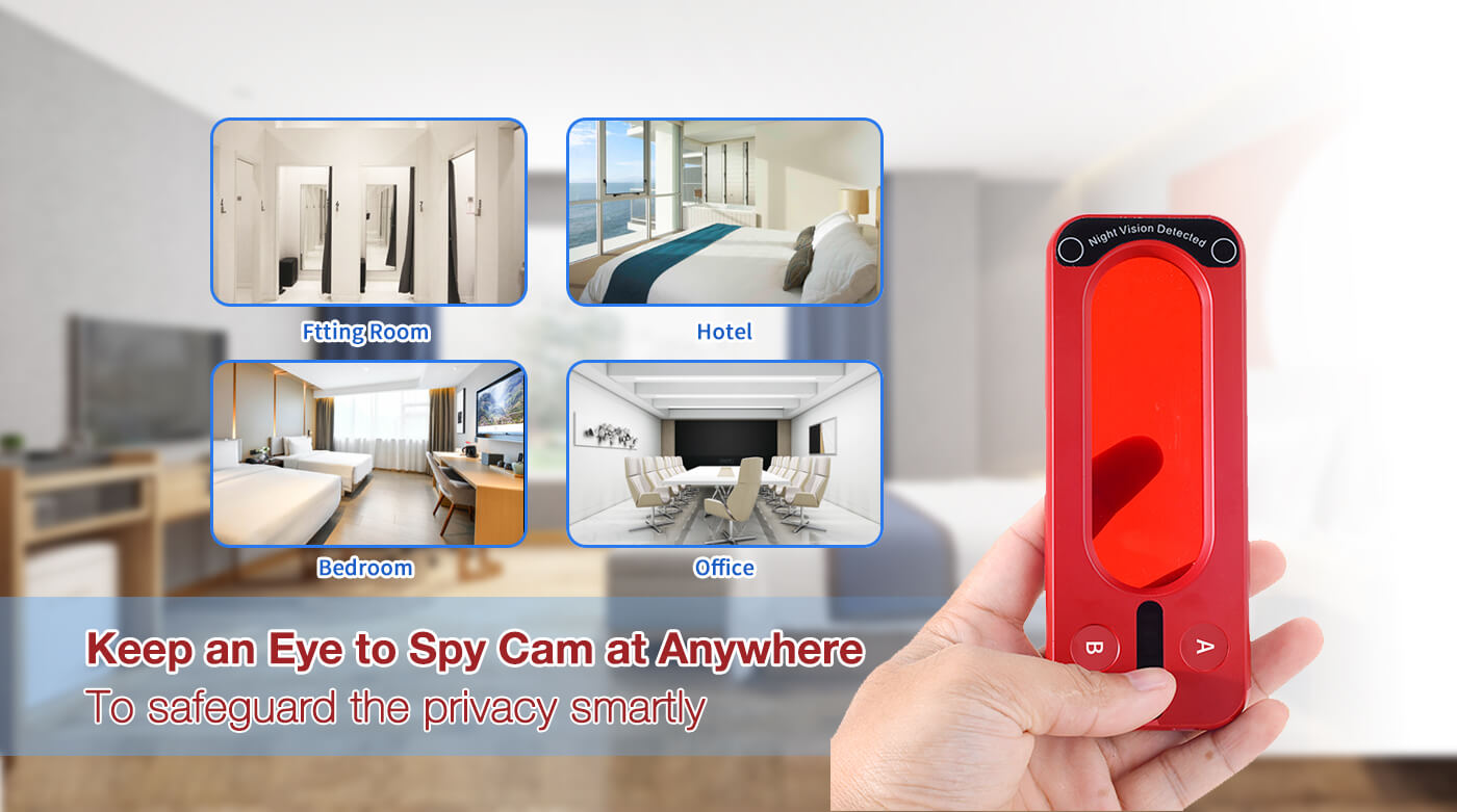 Eleshine Anti Spy Bug Detector DE09-1 anti-spy hidden camera detector OEM ODM B2B customization image 9