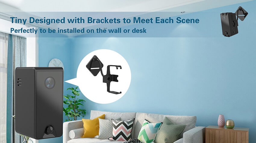 Eleshine HD 1080P Battery Wi-Fi Security Camera LS002 battery WiFi security camera weatherproof outdoor installation scenario image 6