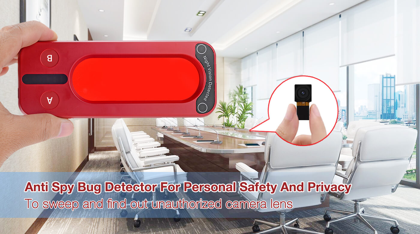 Eleshine Anti Spy Bug Detector DE09-1 anti-spy hidden camera detector portable detector close-up image 7