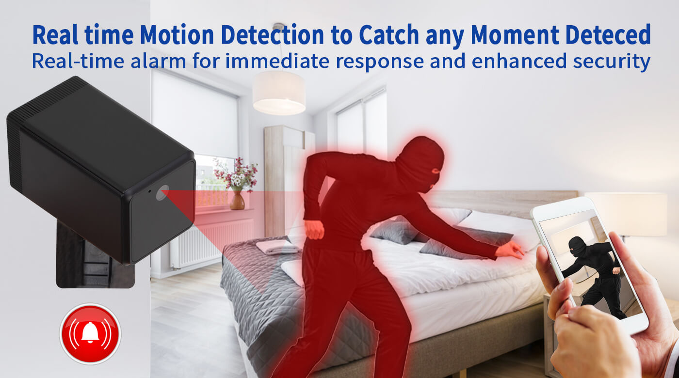 Portable 4G & WiFi Dual-Mode Mini Camera