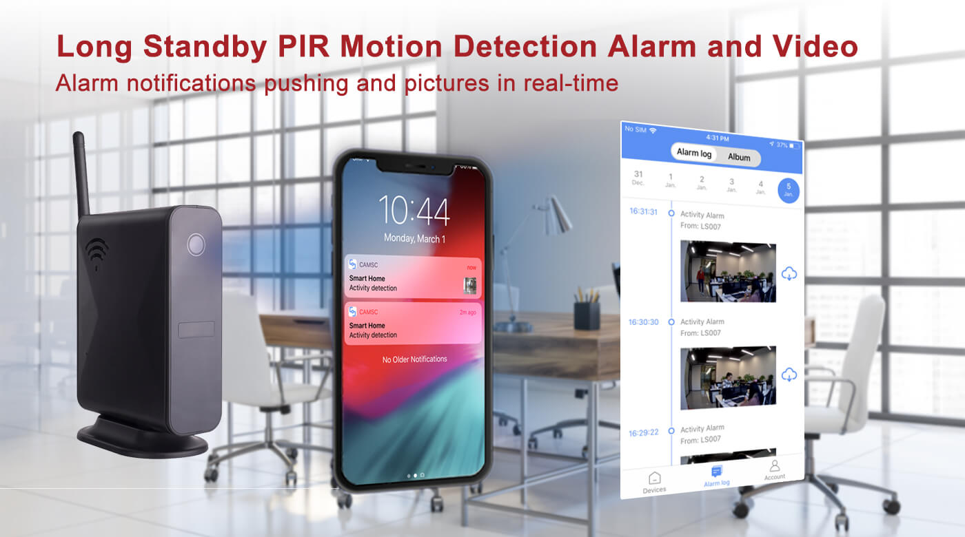 PIR 1-2 Years Standby Dummy Router Wi-Fi Camera