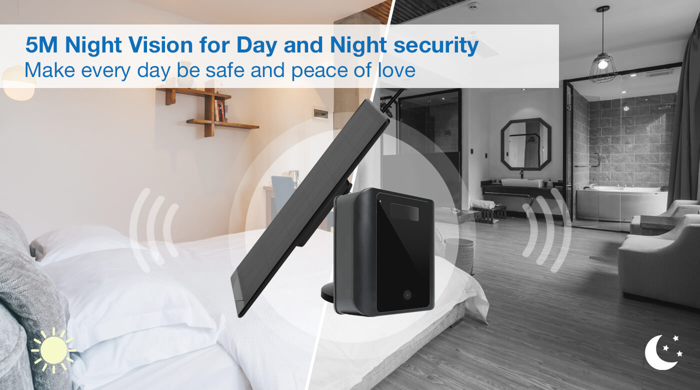 Eleshine Outdoor Long Standy Wi-Fi Security Camera LS016-SP outdoor long standby WiFi camera night vision performance image 5
