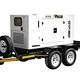 diesel generator with engine