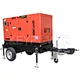 100kva Trailer generator AC 3 Phase Diesel Generator With ATS