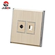 TV+TEL socket
