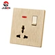1 GANG MF SOCKET WITH INDICATOR